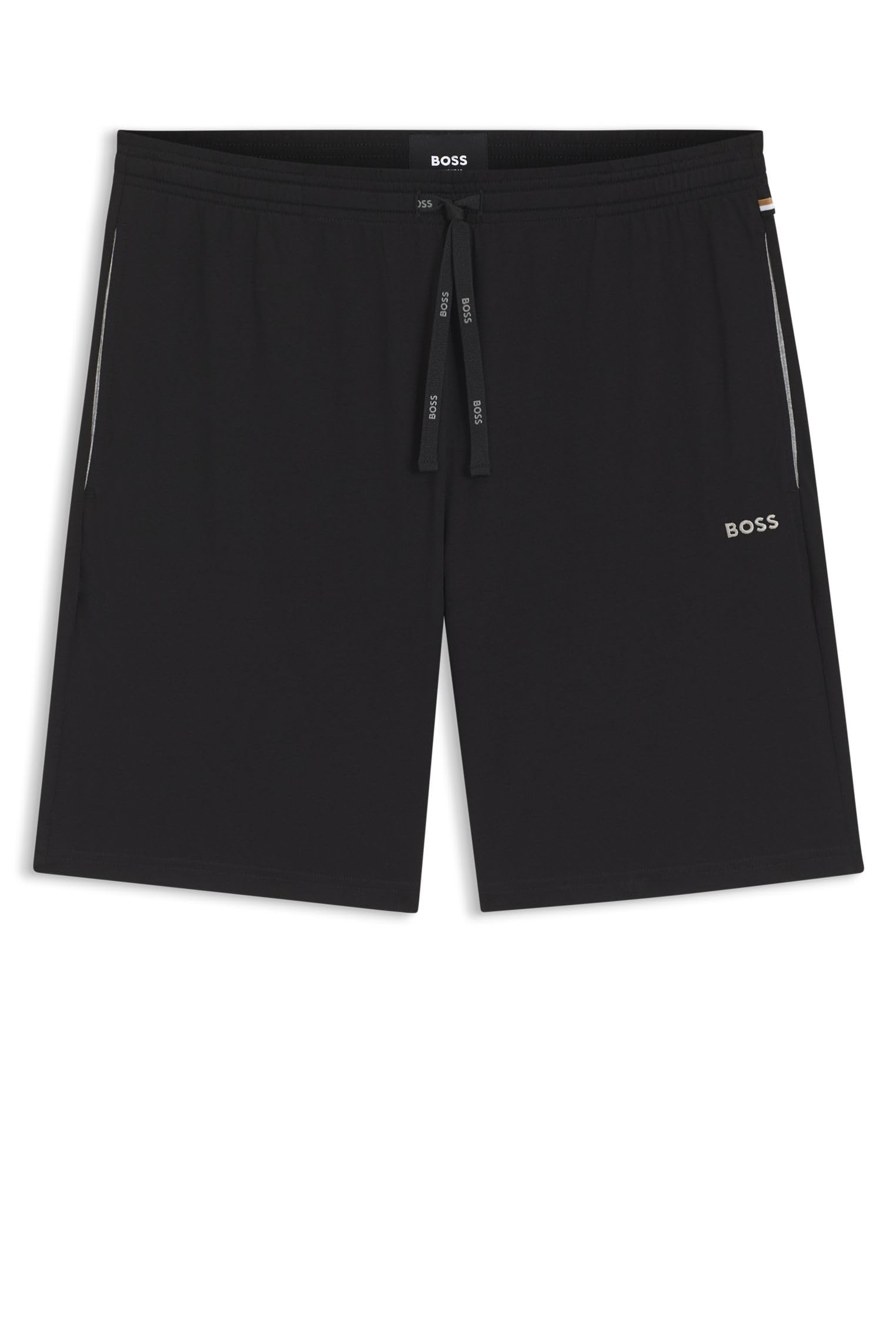 BOSS Herren Mix&Match Short CW Shorts aus elastischer Baumwolle mit Kontrast-Log