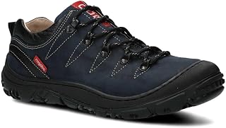 nagaba - Women's Hiking Shoes - Leather Shoes Trekking Shoes Women - Outdoor Low Shoes Women Genuine Leather Lace-Up Shoes - Casual Shoes Women's Shoes Trekking Low Shoes
