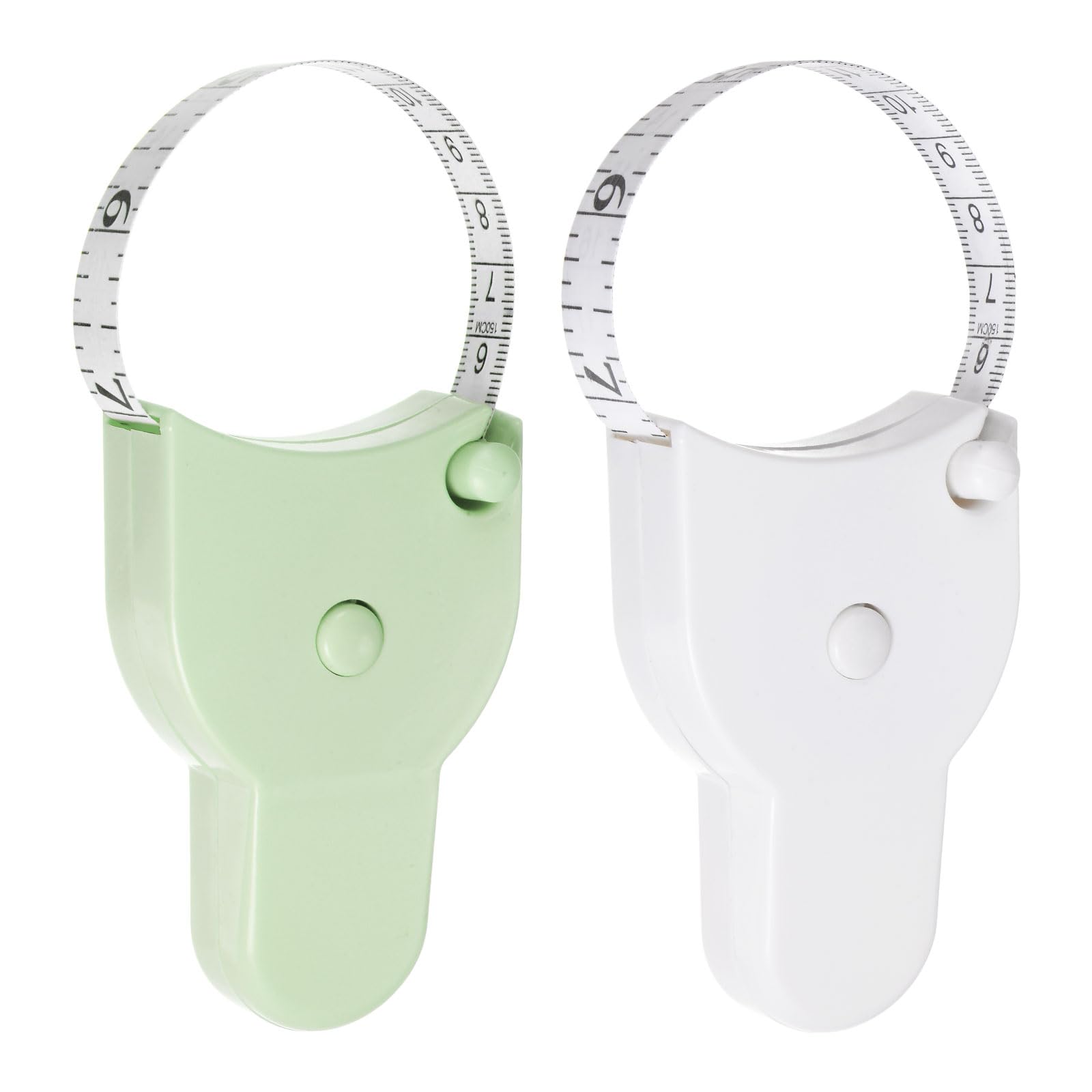 Generic 2pcs Body Measure Tape 60" 150cm Automatic Telescopic Tape Measure Retra