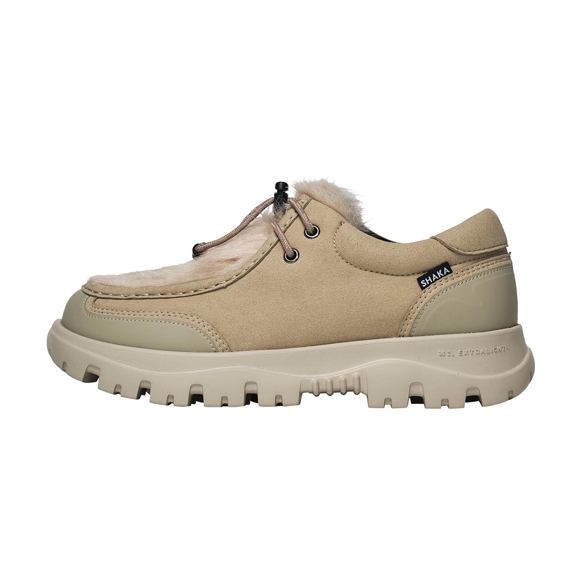 Shaka Trail Tyrol Fur Moc EX Men's Women's Sneakers, Lightweight, Easy to Walk