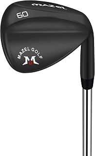 MAZEL Golf Lob Wedge for Men & Women - 68,70,72 Degree High Loft Golf Club Wedge,Easily Escape Bunkers and Flop Shots – Legal for Tournament Play
