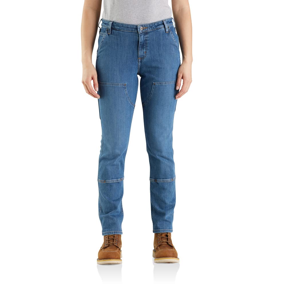 Carhartt Women's Rugged Flex Relaxed Fit Double Front Jeans Pants