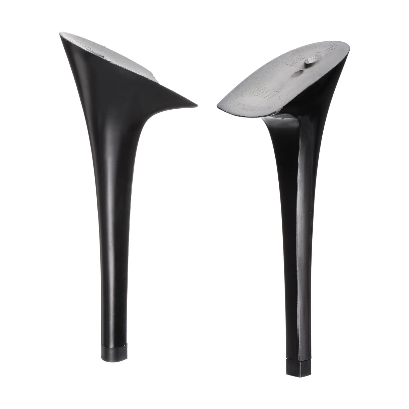 Generic 1pair Heel Repair Replacement 1.77"x5.12" High Stiletto Heel DIY for Wom