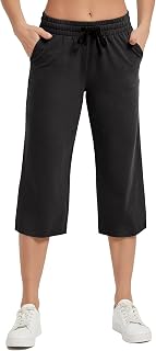 SPECIALMAGIC Women's Capri Pants Cotton Capri Sweatpants