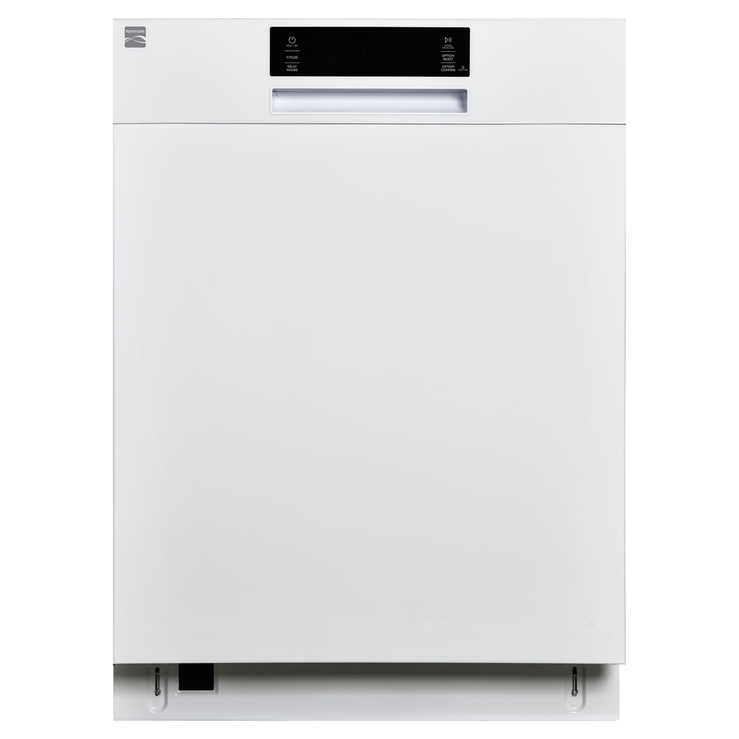 Kenmore 24" Built-In Dishwasher - White | 57 DBA - UltraWash, SmartWash, Sani Ri
