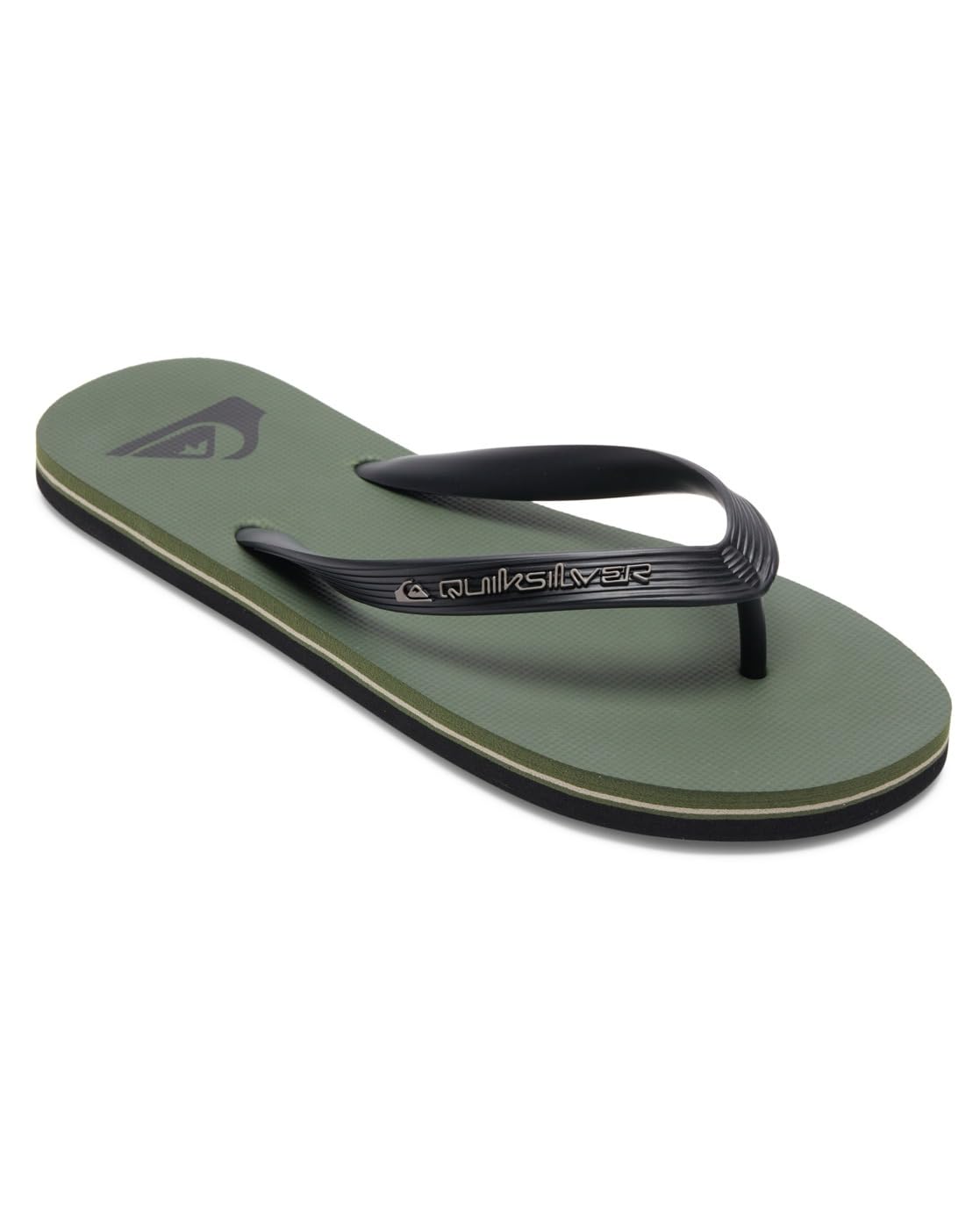 Quiksilver Men's Molokai Sandals, Green 1, EU 42