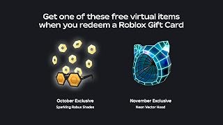 Roblox Digital eGift Card [Includes Free Virtual Item] [Redeem Worldwide]