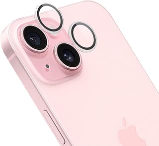 Camera Lens Protector for iPhone 15/iPhone 15 Plus, Shockproof Acrylic Material, High Hardness Lens Protection Film, Released in Fall 2023, Lens Cover for iPhone 15 Pro/15 Pro Max, Scratch