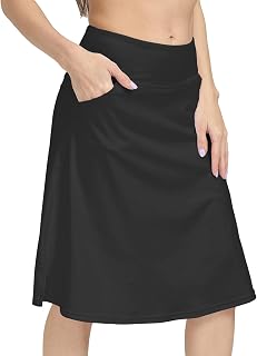 CZRLHYT 25" Skorts Skirts for Women,Athletic Skirts,Church Walking Skirts