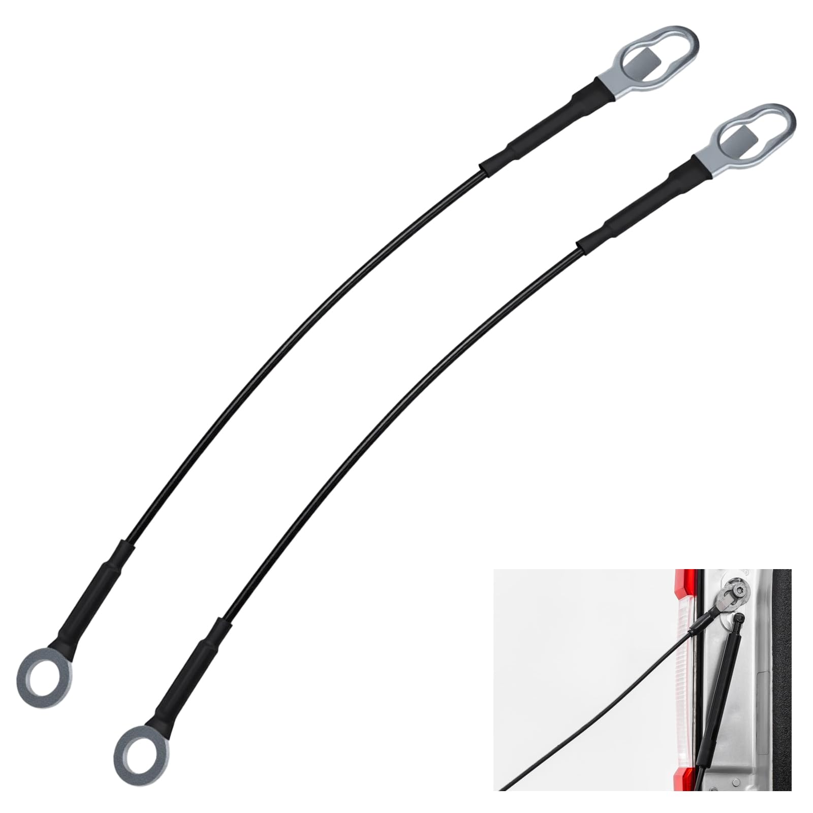5L5Z9943052AA Tailgate Cable Strap, Tailgate Replacement Parts, Rear Tailgate Ca