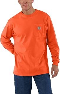 Carhartt Loose Fit Heavyweight Long-Sleeve Pocket Men's Sports T-Shirt (Pack of 1)