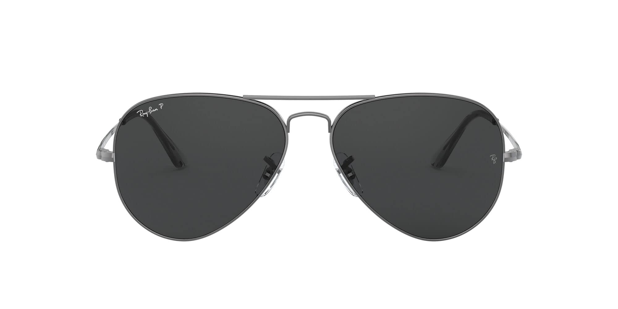 Ray-Ban 0RB3689 Dark Lenses, Gunmetal, 55 Unisex
