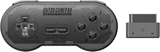 8Bitdo Sn30 2.4G Wireless Gamepad for Original SNES/Sfc (Transparent Edition)