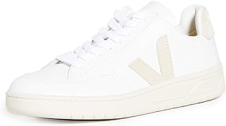 Veja Sneakers V-12 Donna, Extra-bianco/zibellino, 45.5 EU