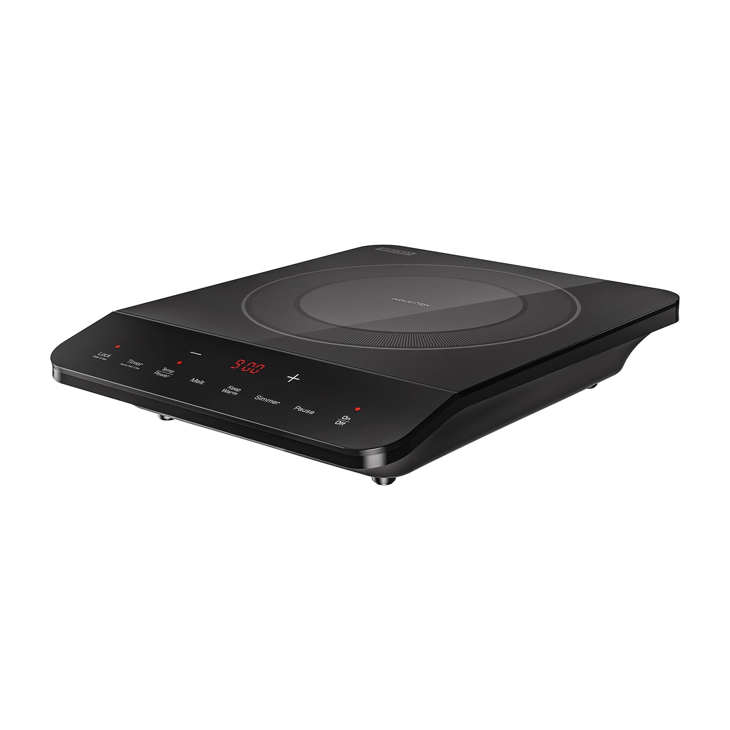 Empava Portable Induction Hot Plate Cooktop, Single 1 Burner Countertop Cooker, 
