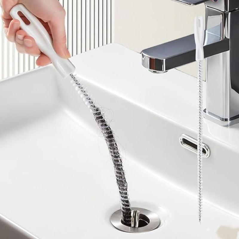 Drain Snake Cleaner Brush Flexible Pipe Clog Remover Tool for Sink Shower Bathtu