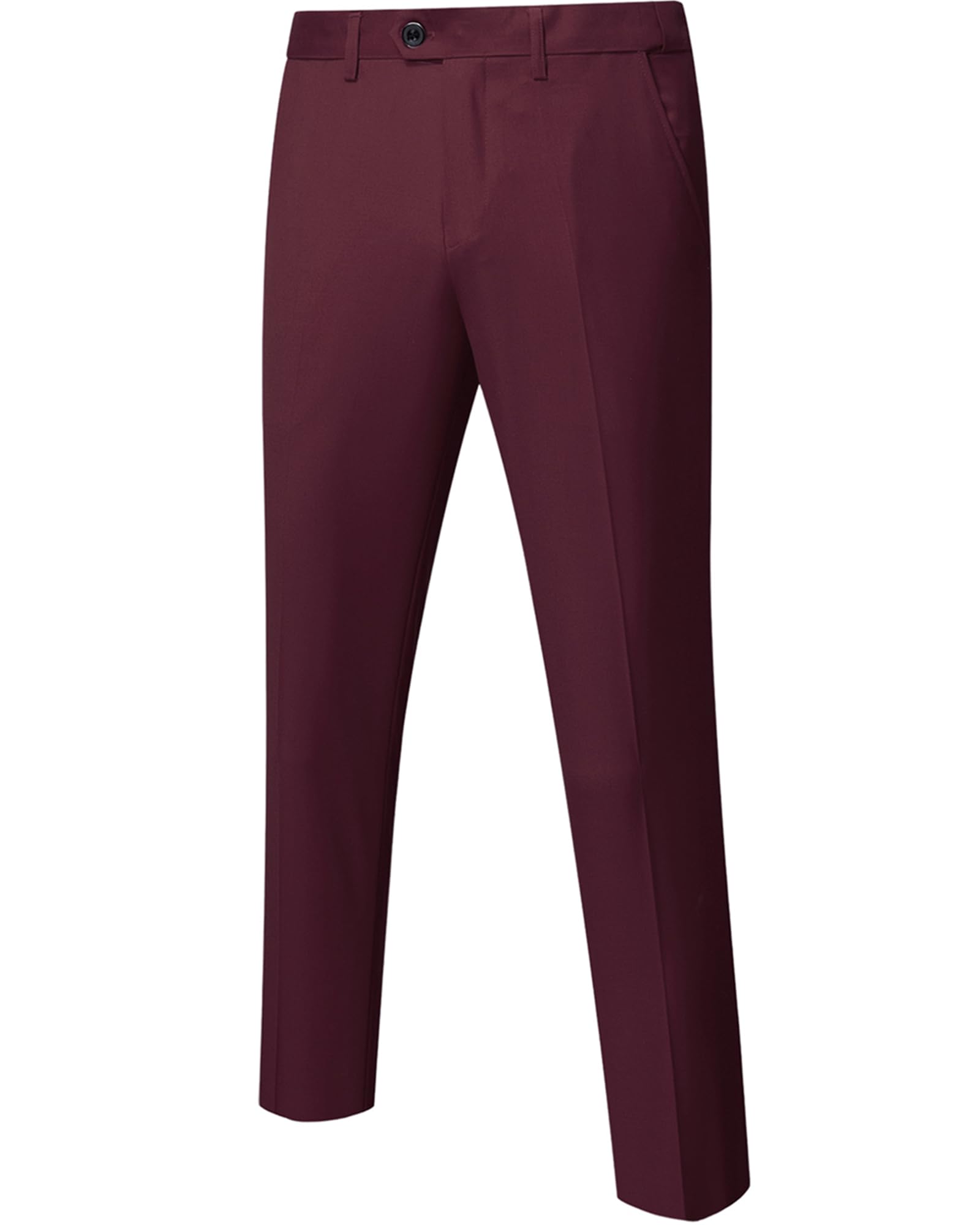 YND Men's Business Suit Pants Slim Fit Flex Flat Front Pant