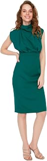 Trendyol Women's Casual Black Collar Dress