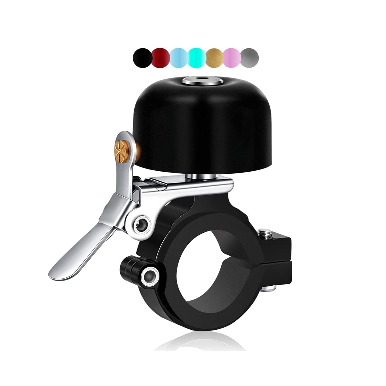Greallthy Bike Bell, Bike Bells Adults Kids, Full-Metal Bike Bell for 22.2-31.8m