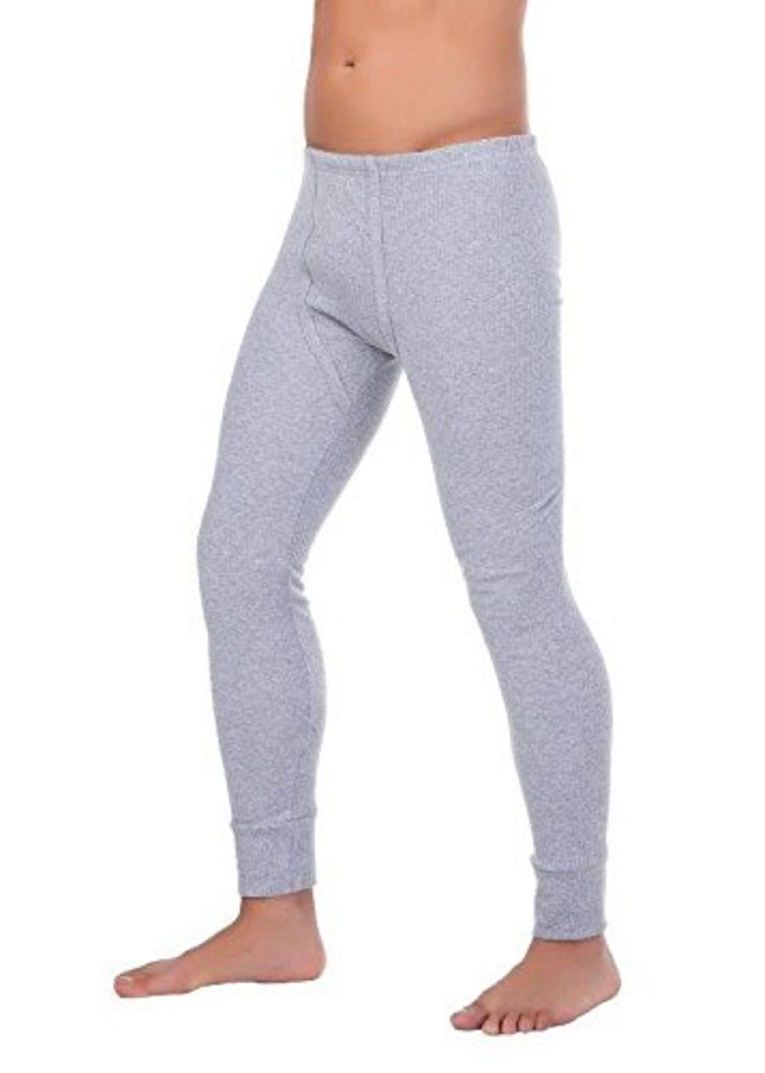 Mens Super Warm Thermal Long Johns Grey Size 5-13 (5)