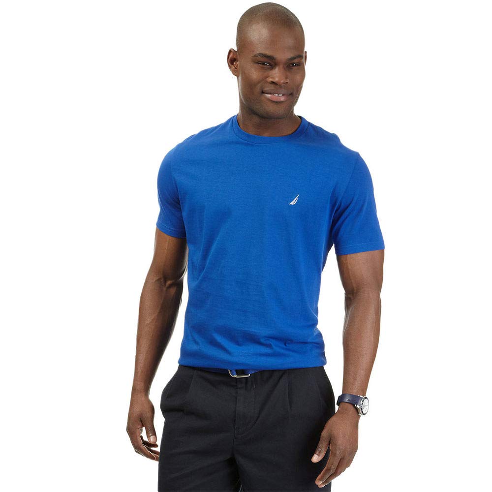 Nautica Men's Short Sleeve Solid Crew Neck Tee, ^^^, PARENT