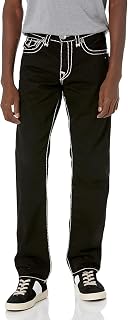True Religion Men's Ricky Super T Straight Leg Jeans - Stretch Denim