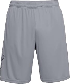 Under Armour Tech Graphic Shorts, Men's Shorts, Blue Circuit / Black, XS