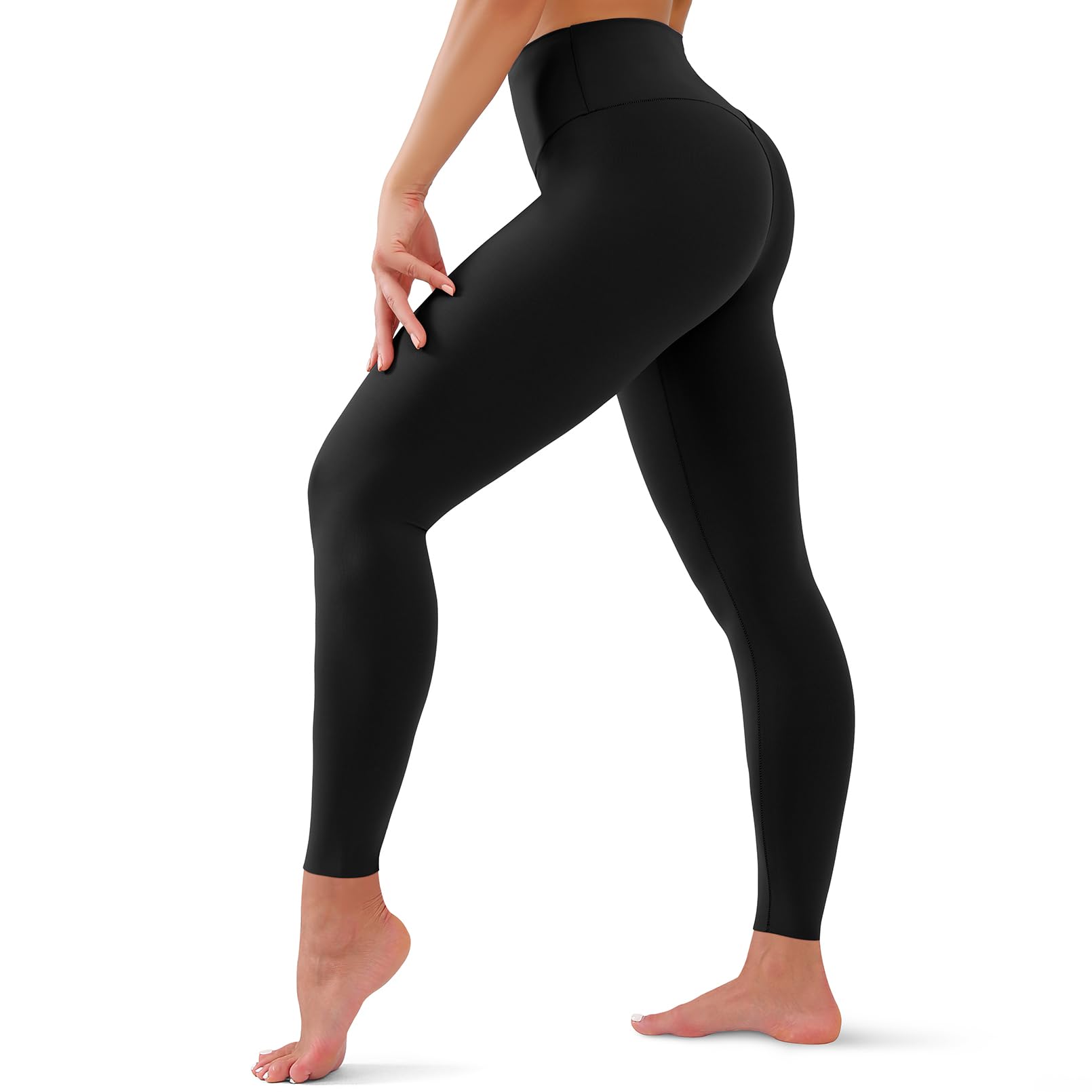 YUDSUD High Waisted Leggings for Women - Tummy Control Yoga Pants for Workout Ru