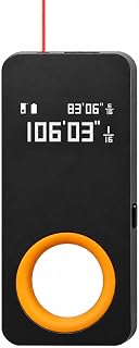 HOTO Pocket-Size Laser Measuring Tool, Gadget Birthday Gift for Men & Women | EDC,Keychain Carry Design, 98Ft Laser Tape Measure ±2mm Accuracy, USB-C Rechargeable, OLED Display, Ft/M/in Unit Conversion