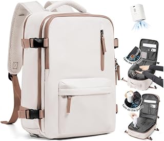 SZLX Ryanair Vacuum Backpack Hand Luggage Women's Airbag Backpack Vacuum with Vacuum System for Travel, Ryanair Vacuum Travel Backpack with Pump Waterproof Men's Vacuum Case