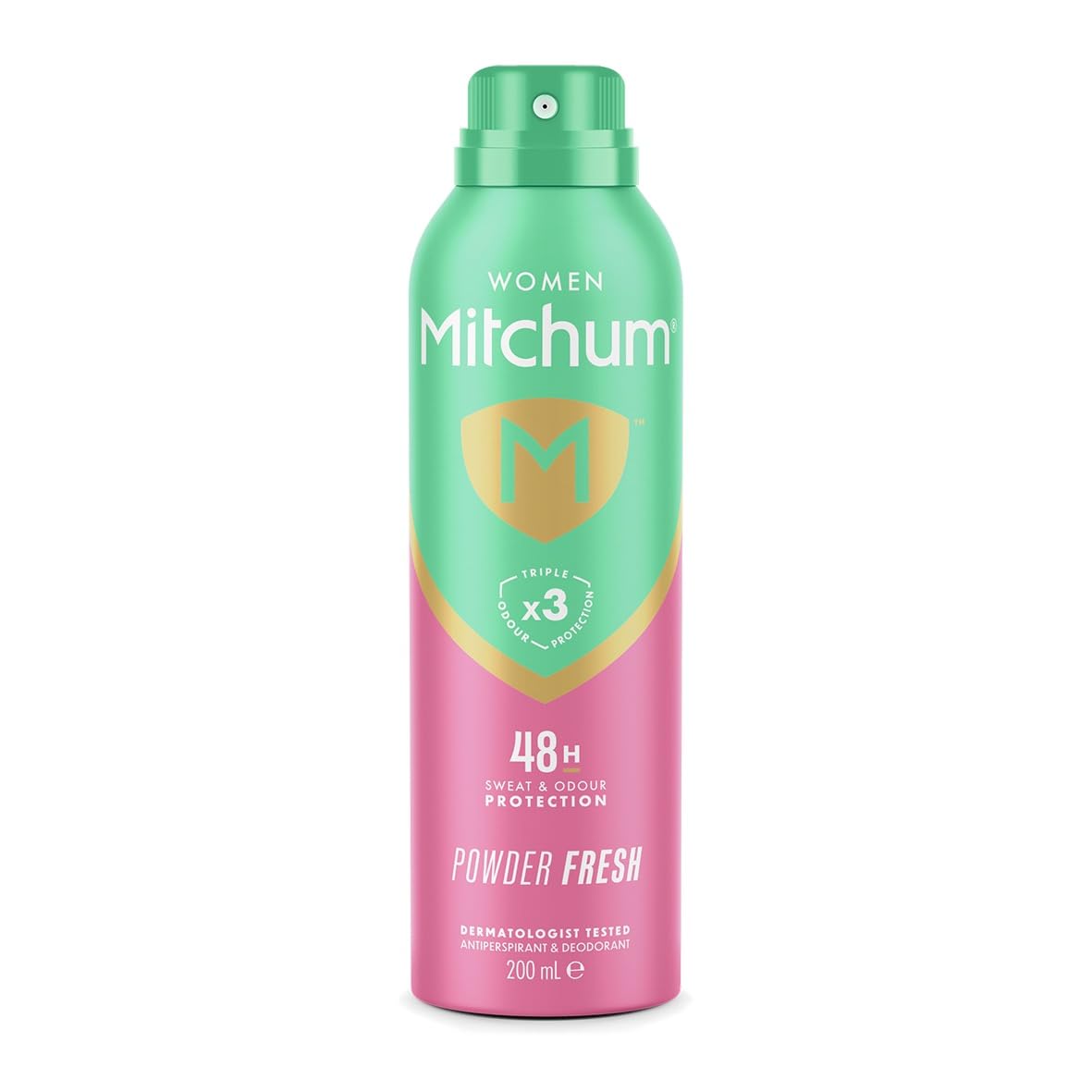 Mitchum Women Triple Odor Defense 48HR Protection Deodorant Spray & Antiperspira
