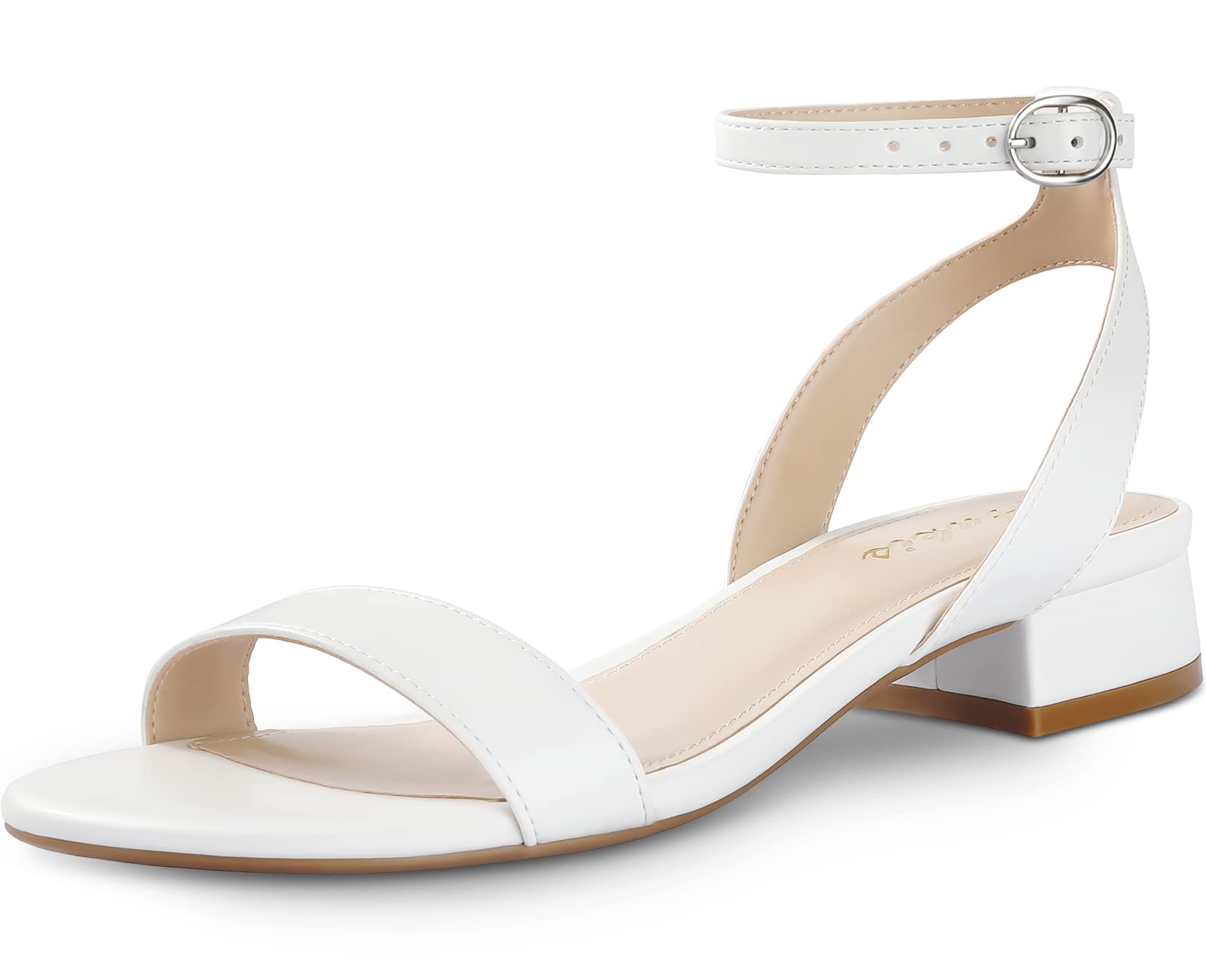 Ankis Black Nude White Red Women Sandals Comfortable Walking Strappy Open Toe Sa