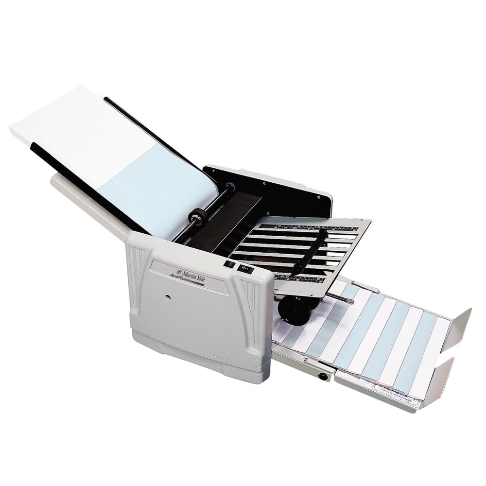 Martin Yale 1217A Automatic Paper Folder, Dark Gray, Folding Capacity of 10300 S