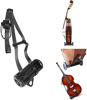 WUQIMUSC Upright Double Bass Cart with durable Wheel and Straps Easy to Transport Tools