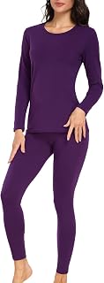 wirarpa Womens Thermal Underwear Long Johns Cotton