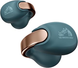 JVC Kenwood Victor HA-NP1T Wireless Earbuds, Bluetooth Ver.5.3, Teal Blue