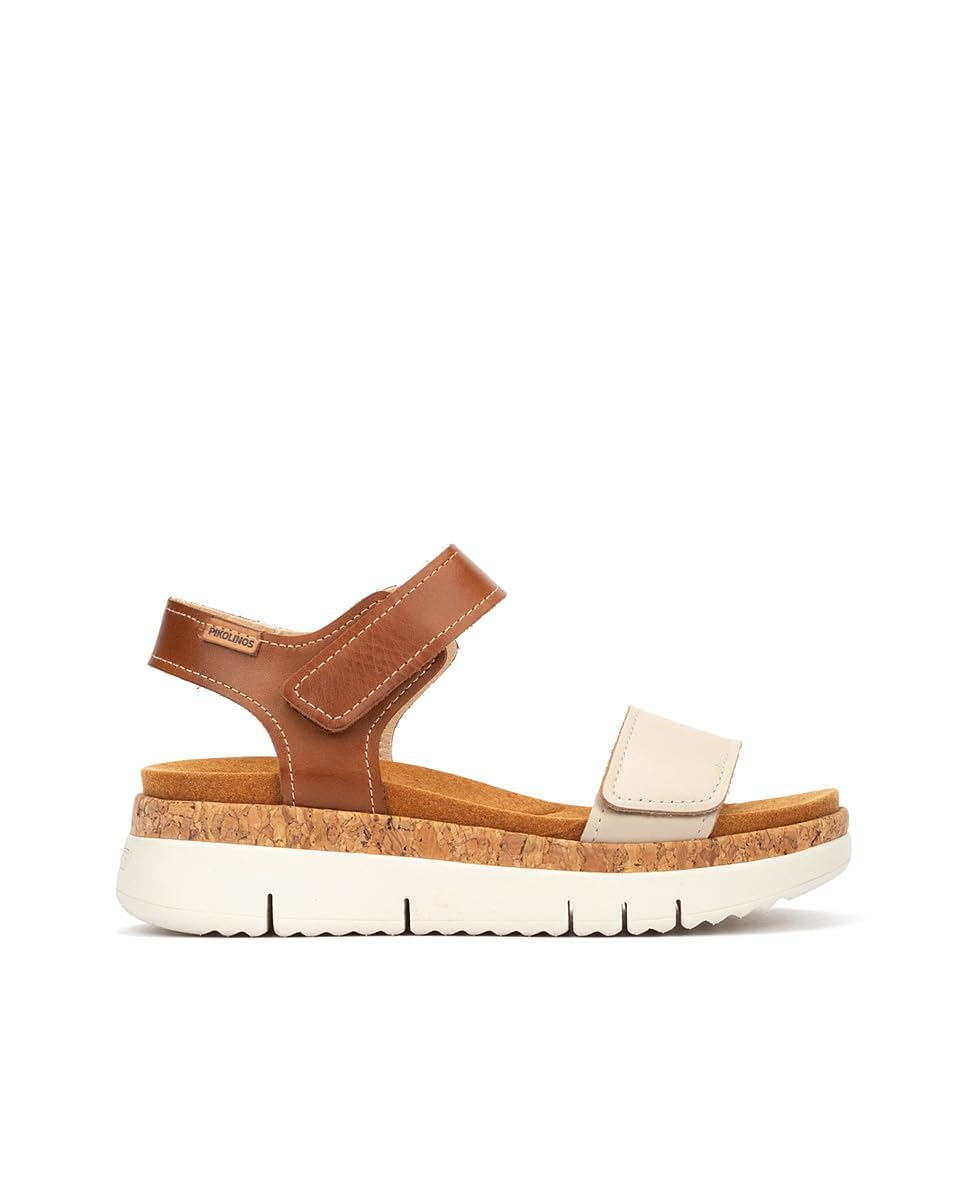 Pikolinos Palma Leather Wedge Sandals for Women