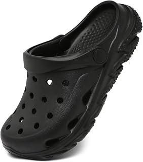 Toddler Kids Clogs Winter Clogs for Boys Girls Comfortable Slip on Sandals Beach Pool Slipper