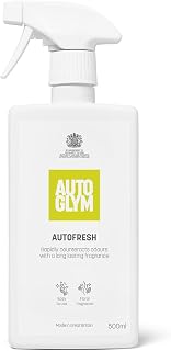 Autoglym Autofresh Car Air Freshener Spray, Citrus, 500ml | Car Air Freshener Spray – Long-Lasting Odour Eliminator for Carpets, Fabrics, Upholstery & Interior Trim