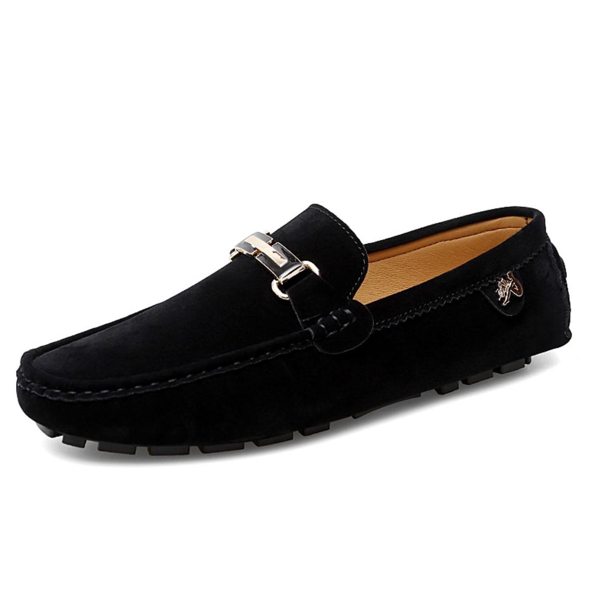 Men's Suede Leather Penny Loafers Comfort Driving Shoes Moccasins Handmade Slip 