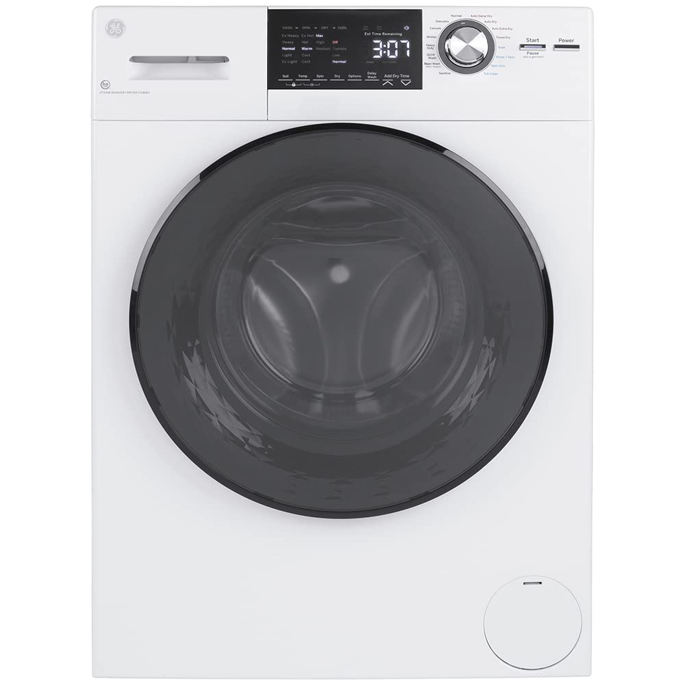 GE GFQ14ESSNWW 24 inch 2.4 cu. ft. Capacity Front Load Washer/Condenser Dryer Co