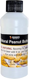Brewer's Best Natural Beer and Wine Fruit Flavoring (Peanut Butter)
