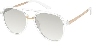 Jessica Simpson Women's J5596 Classic Metal Aviator Pilot Sunglasses with UV400 Protection