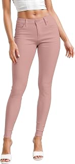 Hybrid & Company Women's P44876sk Skinny Leg Work Casual Pants