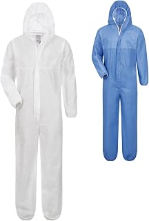 Safetytex SMS Protective Suit PSA Category 3 Type 5/6 Blue White