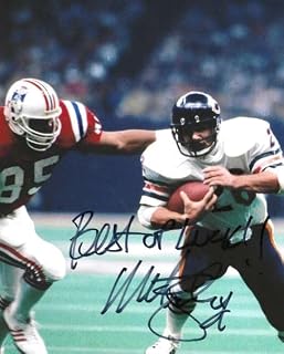 Autographed Matt Suhey Chicago Bears 8x10 Photo