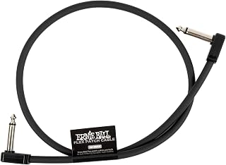 Ernie Ball Flex Patch Cable 24in - Black - Single