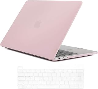 Se7enline - MacBook 13 15 inch Frosted Silky Soft Touch Hard Case Cover with Silicone Keyboard Cover