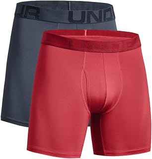UNDER ARMOUR(アンダーアーマー) Men's UA Tech Mesh Underwear 6 in (Set of 2) Lifestyle Underwear [Parallel Import]