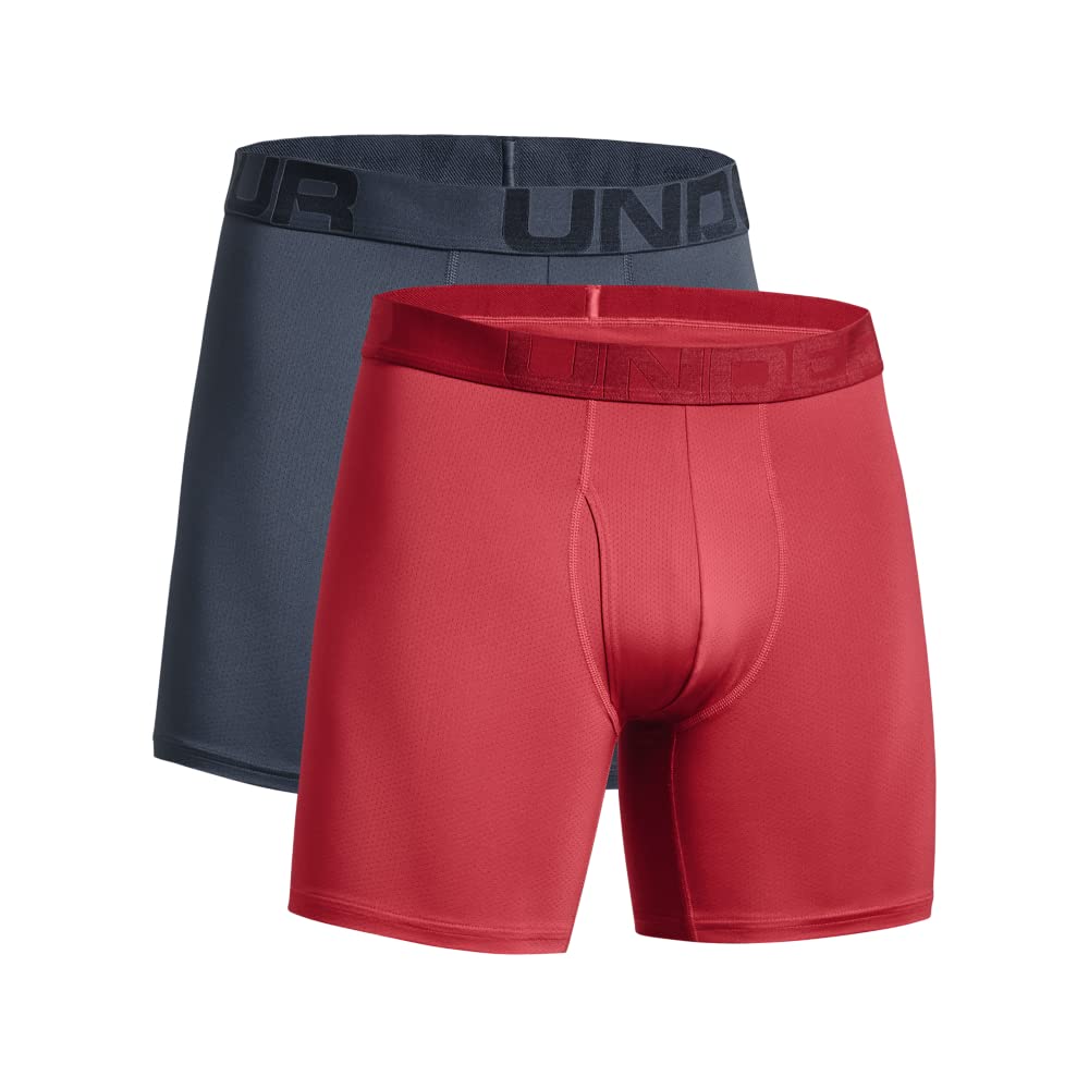 UNDER ARMOUR(アンダーアーマー) Men's UA Tech Mesh Underwear 6 in (Set of 2) Lifestyle Un
